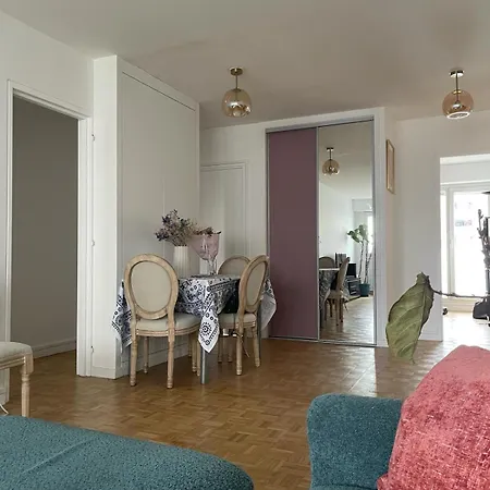 6p Flat 12mn Metro To St Lazare Paris Center Bois-Colombes